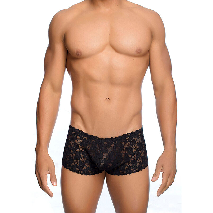 MOB - BLACK LACE BOXER