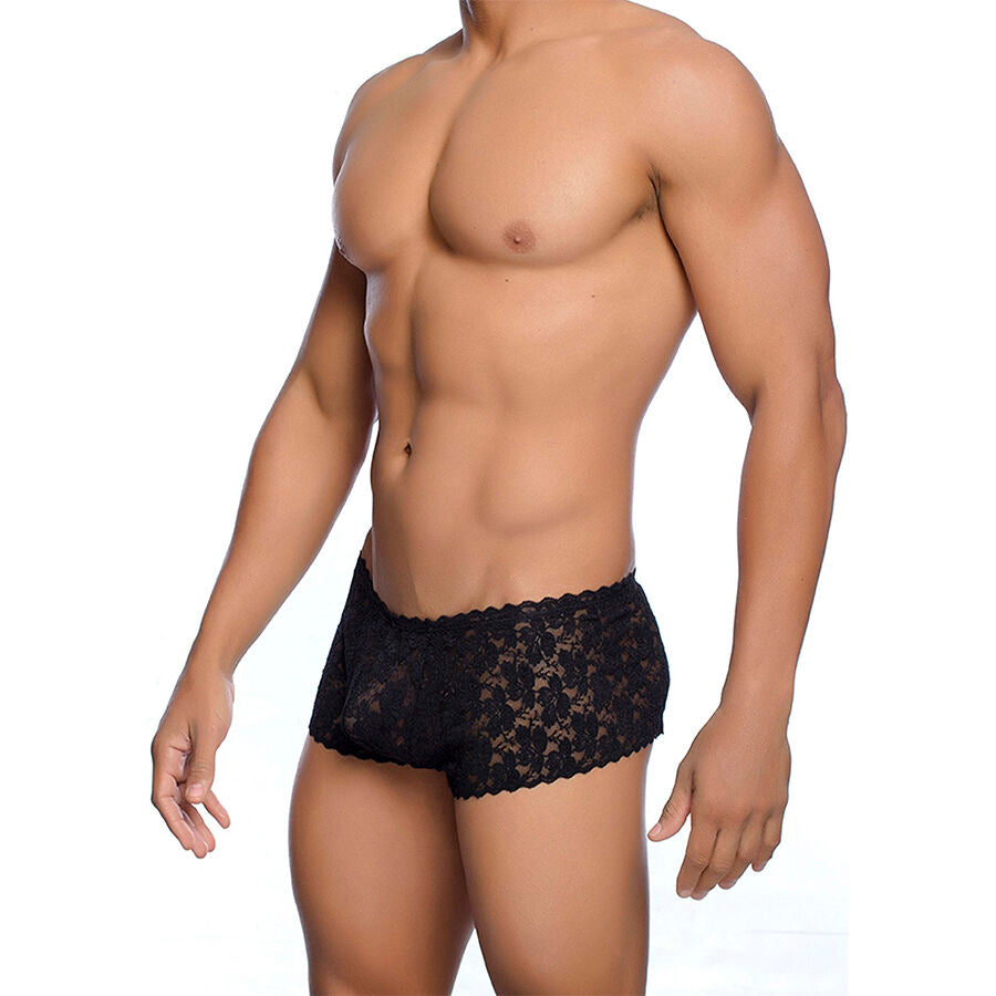 MOB - BLACK LACE BOXER SIZE S/M