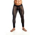 MOB - BLACK TRANSPARENT TIGHTS