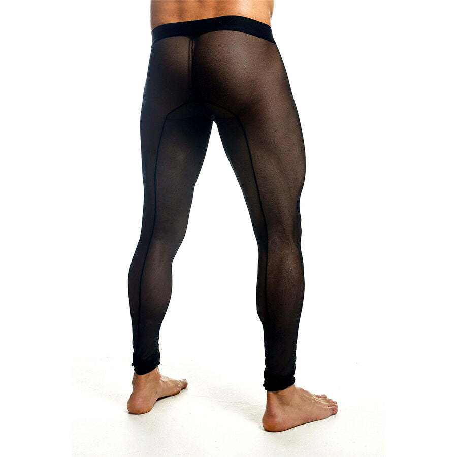 MOB - BLACK TRANSPARENT TIGHTS SIZE M