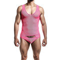 MOB - TRANSPARENT PINK BODYSHEER