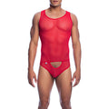 MOB - RED TRANSPARENT BODYSHEER