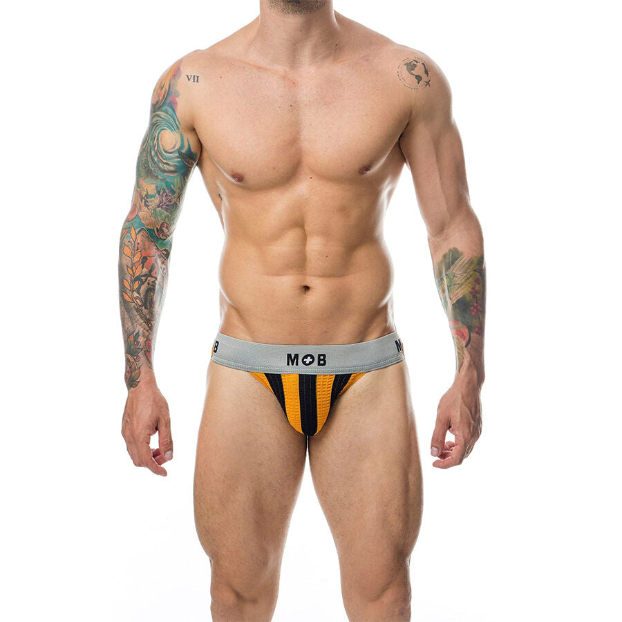MOB - CLASSIC JOCK STRIPE ORANGE SIZE XL