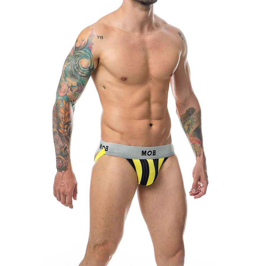 MOB - CLASSIC JOCK STRIPE YELLOW SIZE M