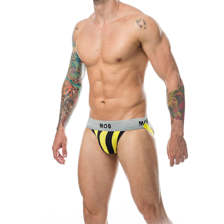 MOB - CLASSIC JOCK STRIPE YELLOW SIZE L