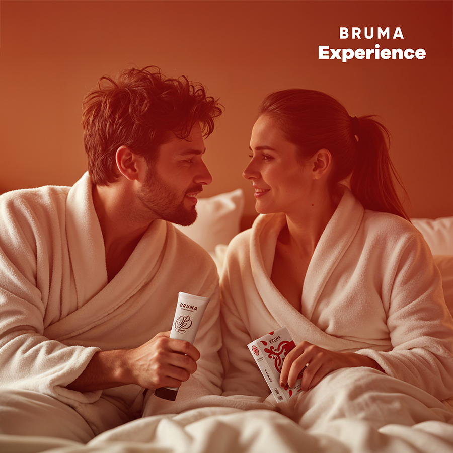 BRUMA XPERIENCE - SWEET STRAWBERRY TEMPTATION KIT WITH ORGASM ENHANCER