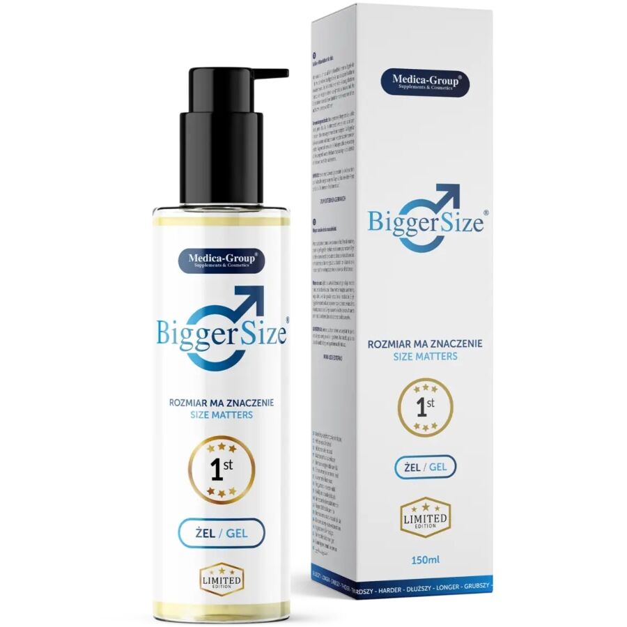 MEDICA GROUP - BIGGER SIZE INTIMATE GEL FOR MEN 150 ML