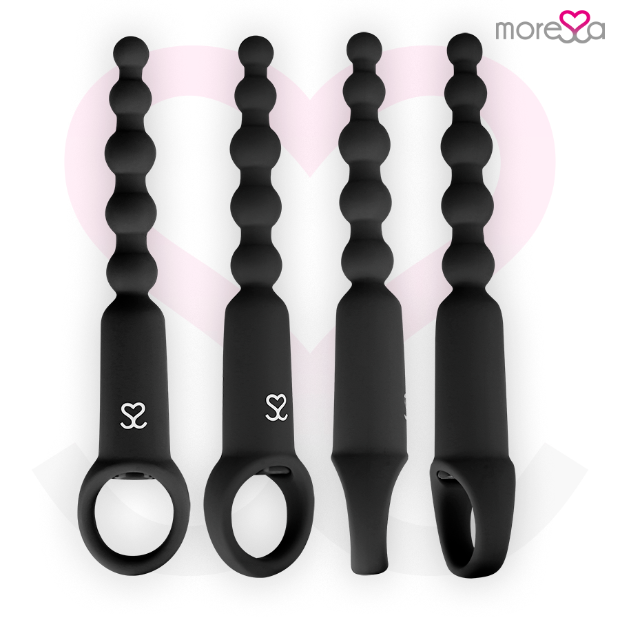 MORESSA - RONIE REMOTE CONTROL BLACK ANAL PLEASURE