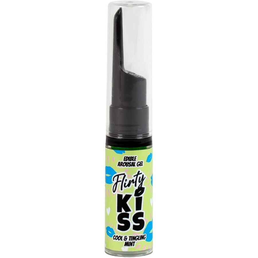 SECRETPLAY - FLIRTY KISS GELS WITH ORAL SEX EFFECTS STRAWBERRY & MINT 2 x 8 GR
