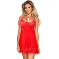 SUBBLIME - BABYDOLL WITH BOWS RED