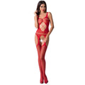 PASSION - WOMAN BS057 RED BODYSTOCKING