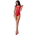 PASSION - WOMAN BS064 RED BODYSTOCKING