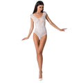 PASSION - WOMAN BS064 WHITE BODYSTOCKING