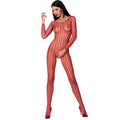 PASSION - WOMAN BS068 RED BODYSTOCKING