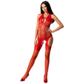 PASSION - WOMAN BS079 BODYSTOCKING - RED