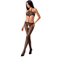 PASSION - WOMAN BS080 BODYSTOCKING BLACK